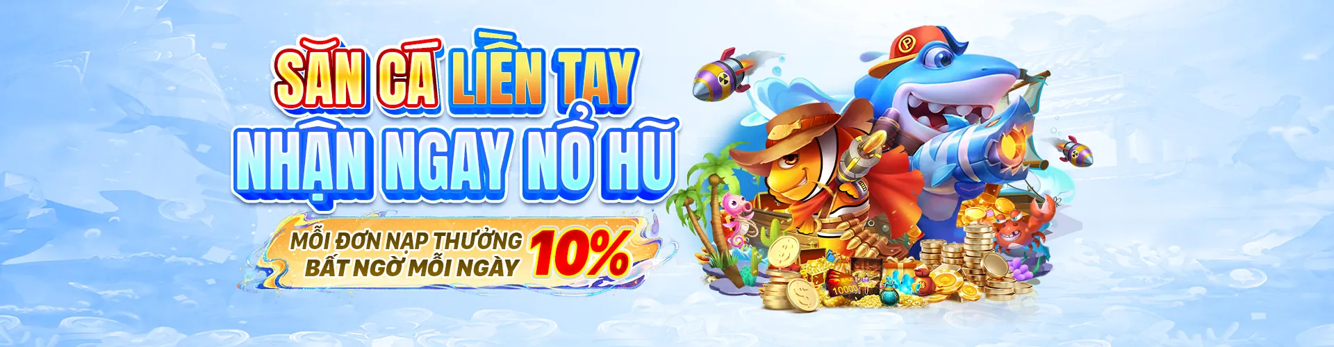Đại dương bắn cá Betcom888 với đồ họa sống động